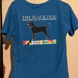 Black Dog Marthas Vineyard Tshirt